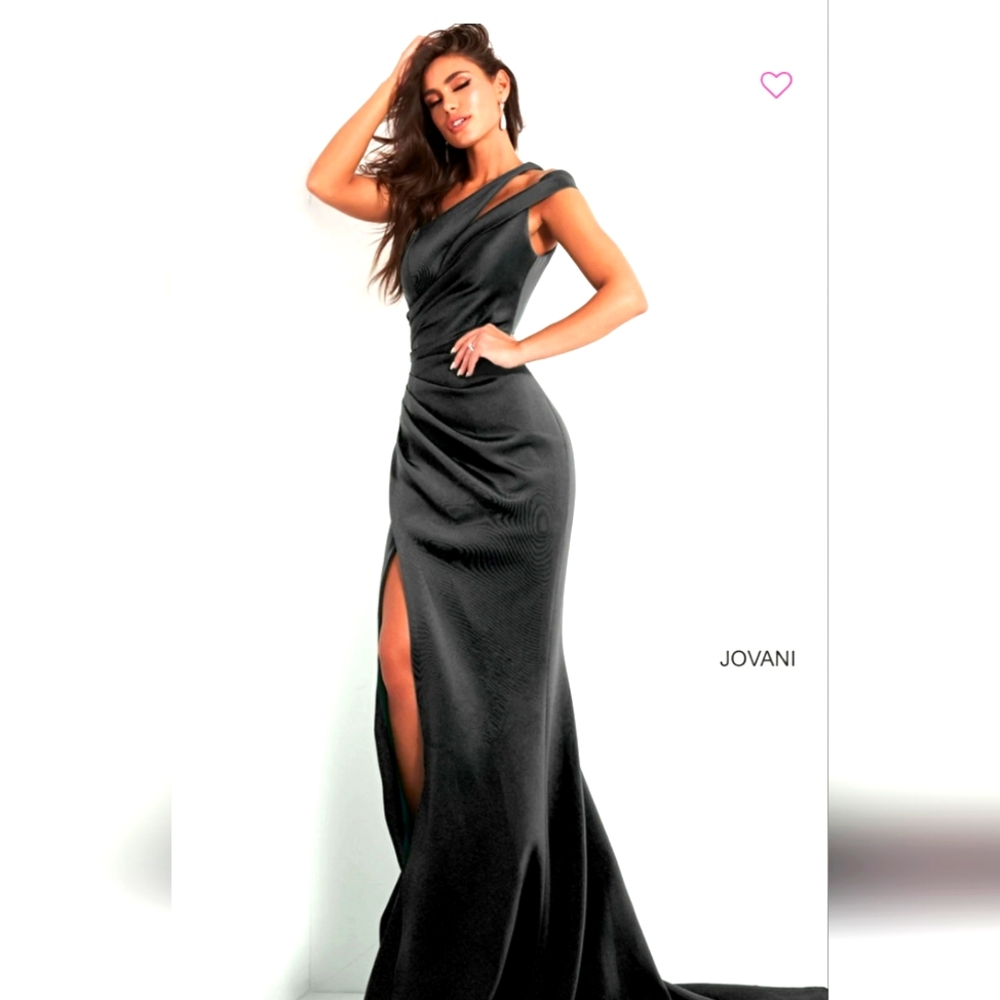 Jovani Black Couture Dress